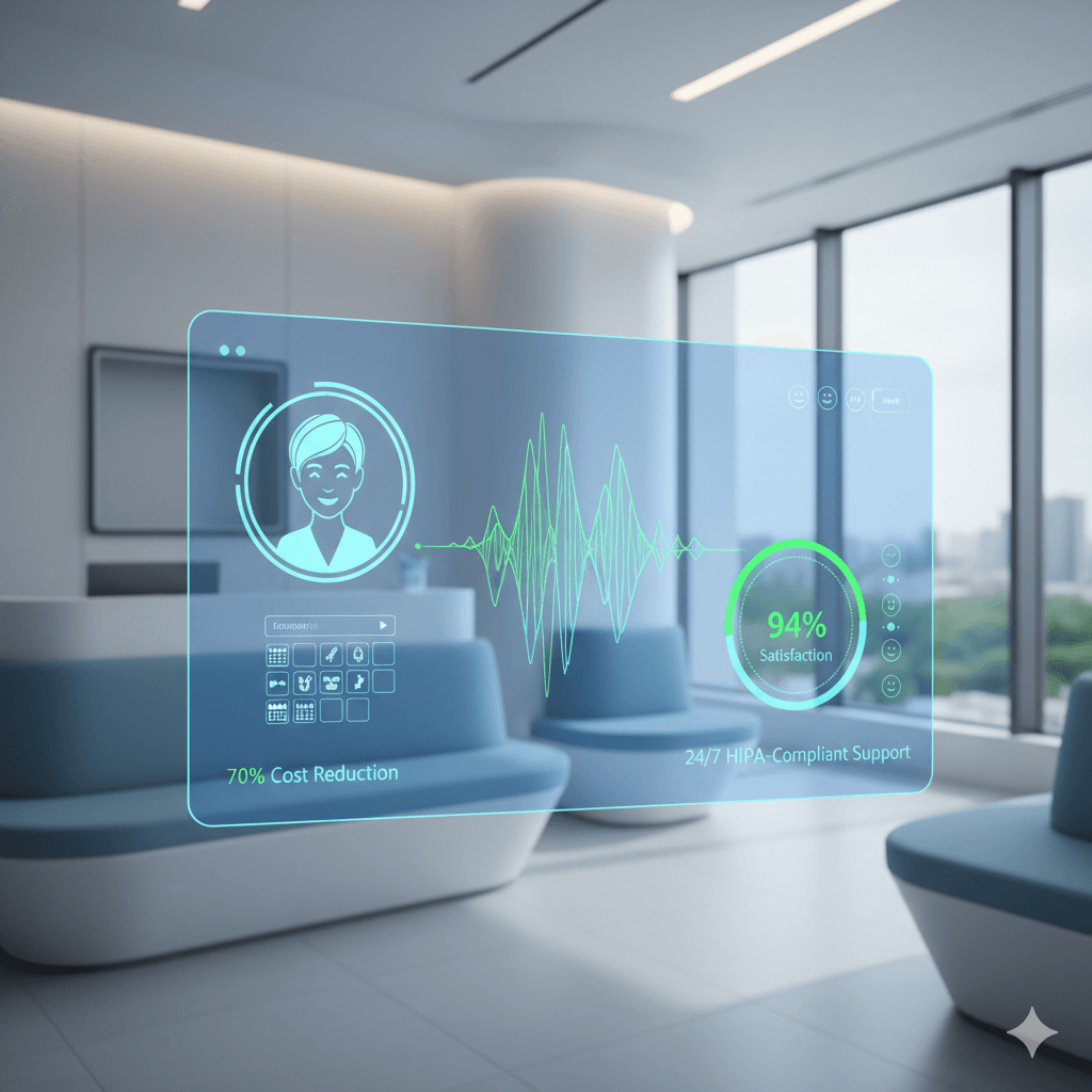 AI Voice Agents for US Medical Practices: Cut Reception Costs by 70%