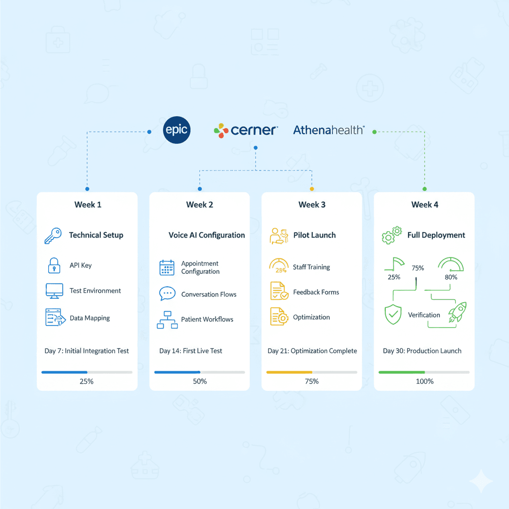 30-Day EMR Integration Plan for US Medical Practices