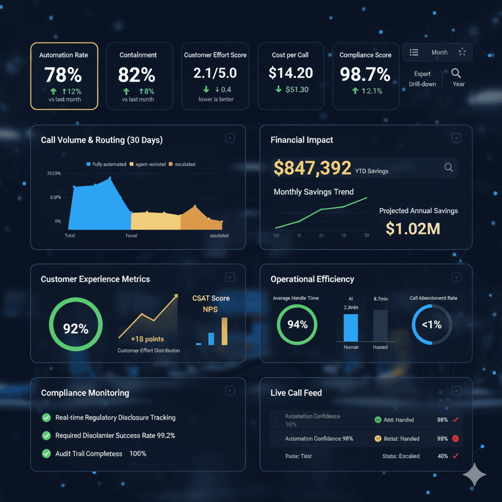 Financial Services KPIs: Measuring Voice AI Success