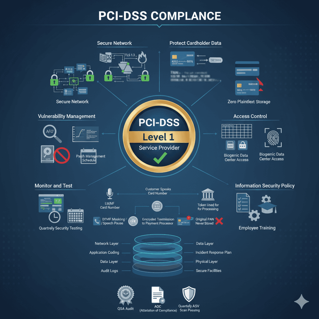 PCI-DSS Compliance for Voice AI in Finance