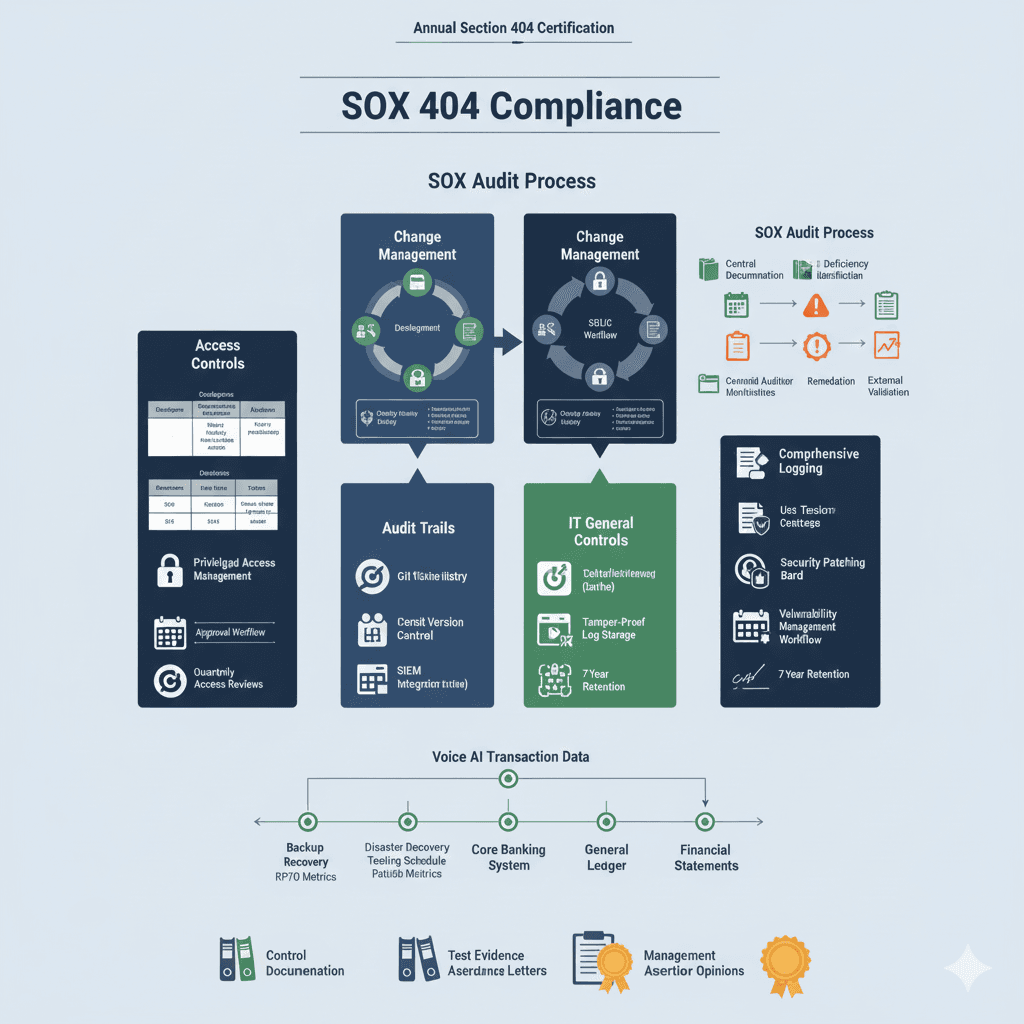 SOX Compliance Requirements for Banking Voice Systems