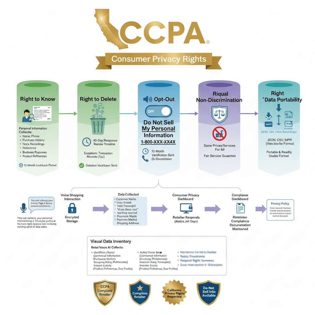 CCPA Compliance for Retail Voice Agents