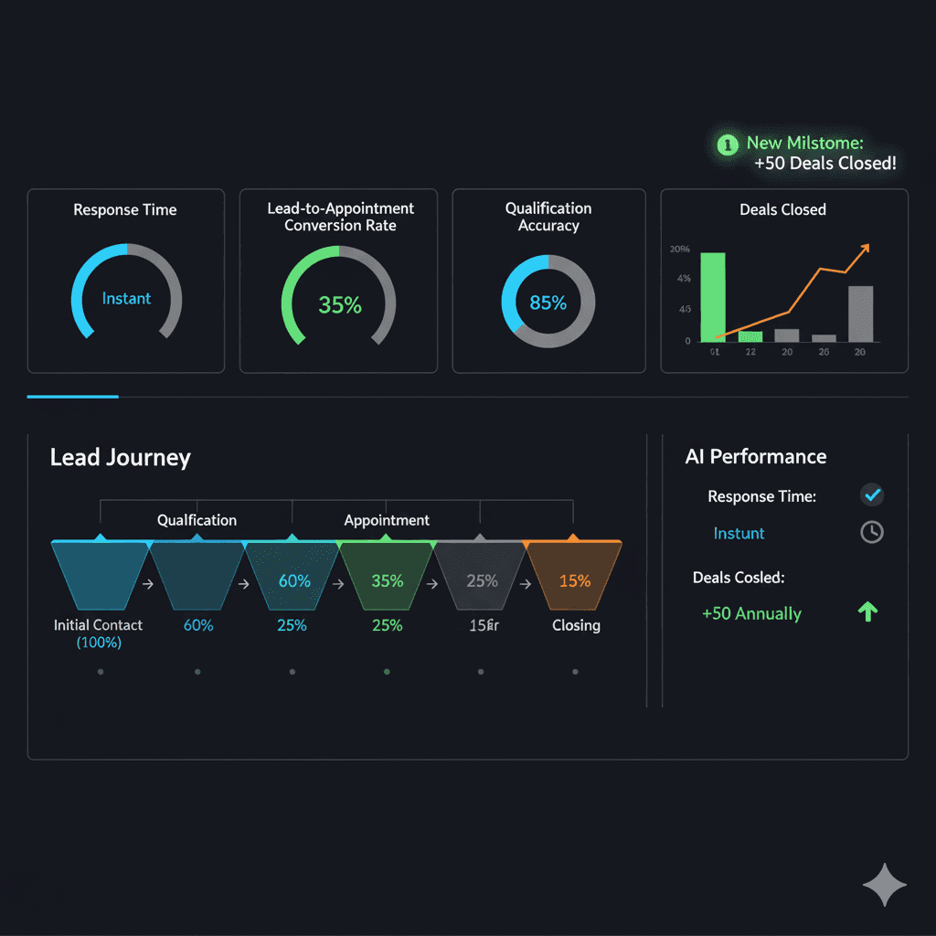 Lead Conversion Metrics for Real Estate Voice AI